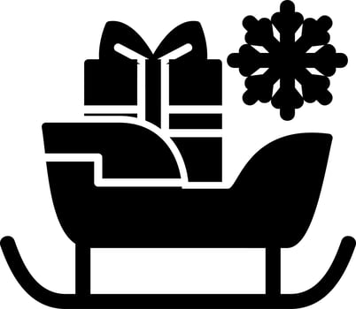 Sleigh Vector Icon