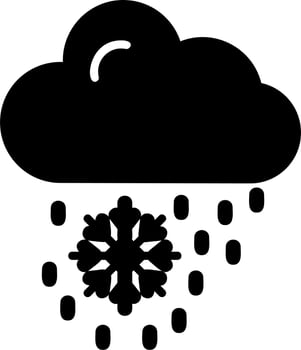Snow Vector Icon