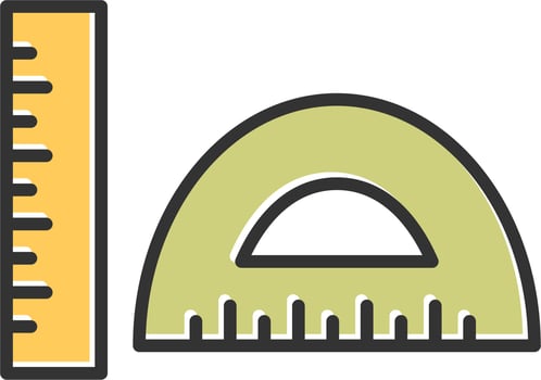 Scale Ruler Vector Icon