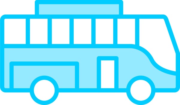 School Bus Vector Icon