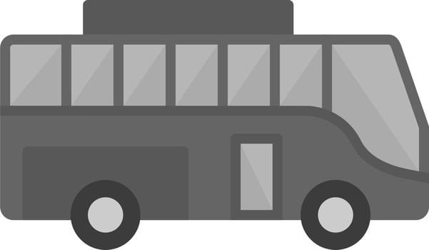 School Bus Vector Icon