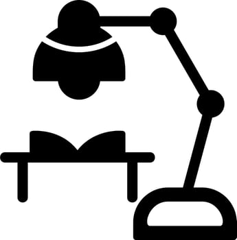 Table Lamp Vector Icon