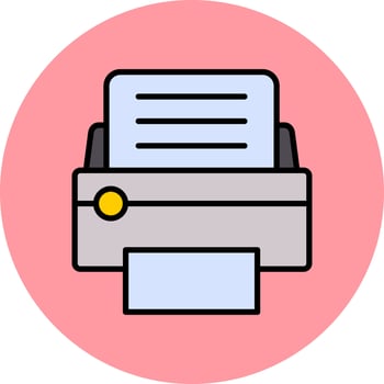 Printer Vector Icon