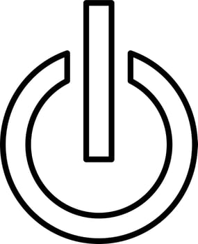 Power Button Vector Icon