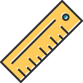 Ruler Vector Icon