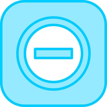 No Entry Vector Icon