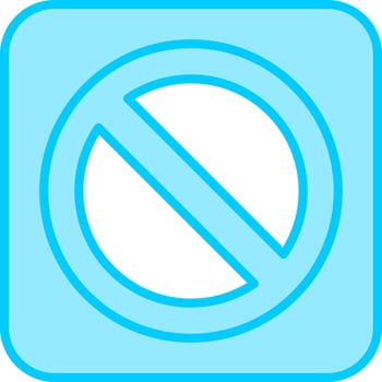 Prohibition Vector Icon