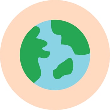 Planet Earth Vector Icon