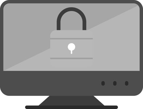 Lock Screen Vector Icon