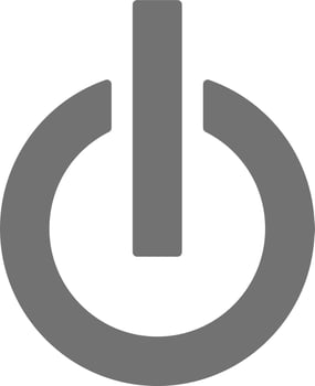Power Button Vector Icon