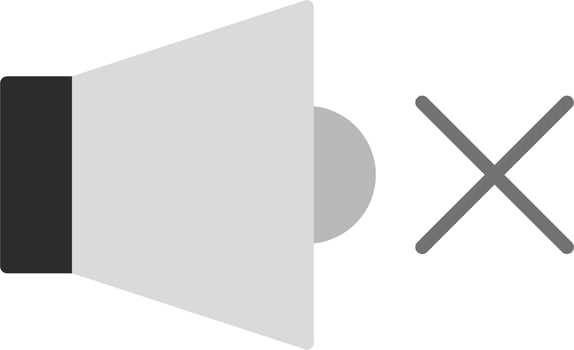 Mute Vector Icon