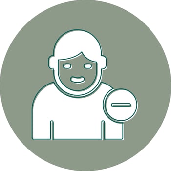 Remove User Vector Icon