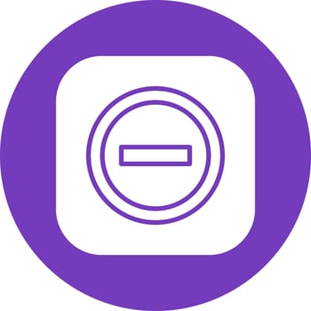 No Entry Vector Icon