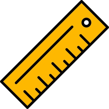 Ruler Vector Icon