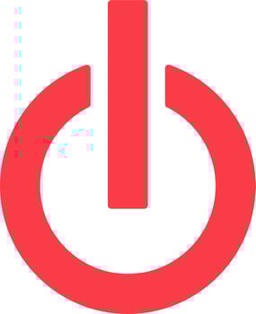 Power Button Vector Icon