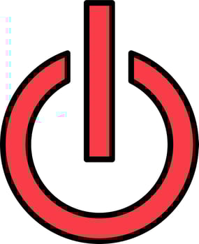 Power Button Vector Icon