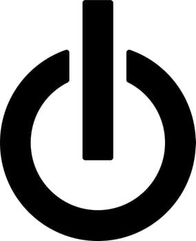 Power Button Vector Icon