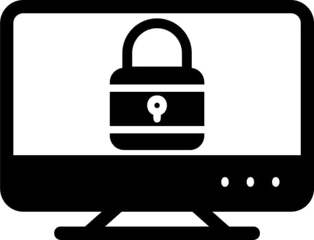 Lock Screen Vector Icon