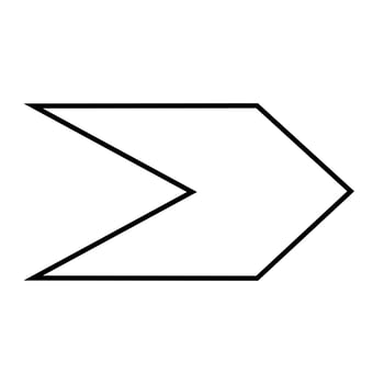 arrow icon outline vector, simple black and white arrow icon, left arrow, right arrow, next, up, down, vector