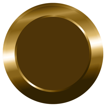 Gold Metallic Plate png