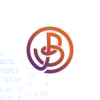 b thread logo brand, symbol, design, graphic, minimalist.logo vector