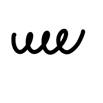 curl black doodle organic line hand drawn png
