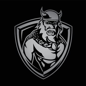 Viking Esport logo. Viking Fitness and Bodybuilding Logo design inspiration vector