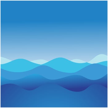Water wave Logo vector and symbol Template