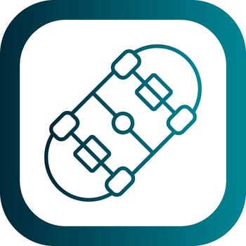 Skateboarding Vector Icon Design