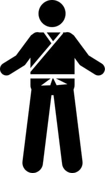 judo. karate. sport. jiujitsu. taekwondo vector