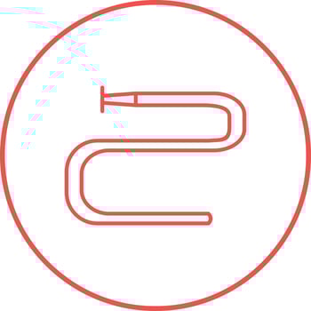 Water Pipe Vector Icon