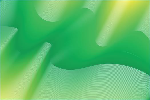 green gradient wave Abstract background. Modern poster with gradient 3d flow shape. Innovation background design for landing page. Vector