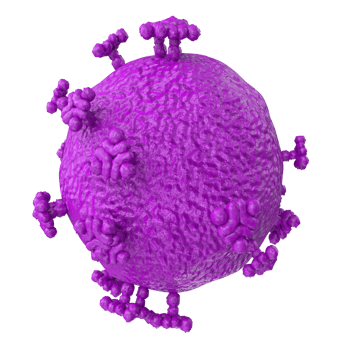 virus isolated on transparent background png