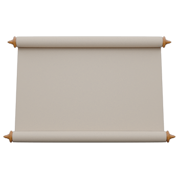 Scroll Presentation Board png