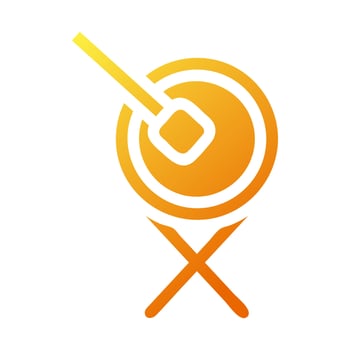 bedug drum icon solid gradient yellow style ramadan illustration vector element and symbol perfect.