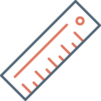 Ruler Vector Icon