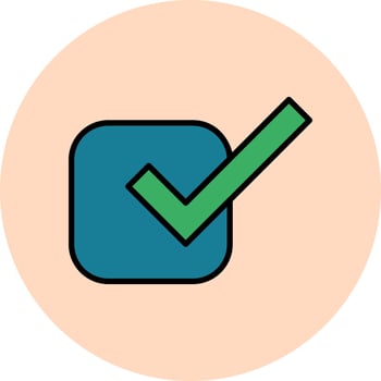 Checked Vector Icon