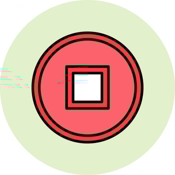 Stop Vector Icon