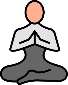 Meditation Vector Icon