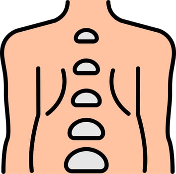 Lithotherapy Vector Icon