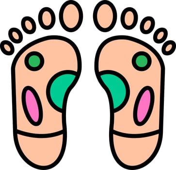Reflexology Vector Icon