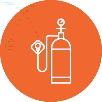Oxygen Tank Vector Icon