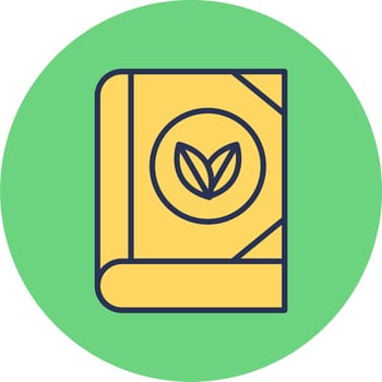 Therapy Book Vector Icon
