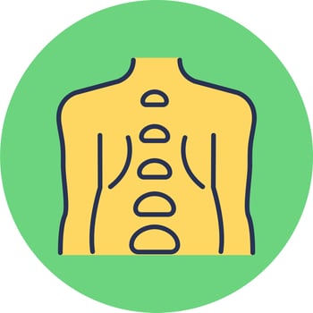 Lithotherapy Vector Icon