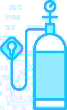 Oxygen Tank Vector Icon