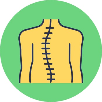 Osteotherapy Vector Icon