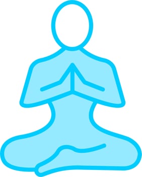 Meditation Vector Icon