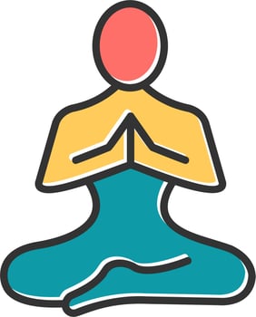 Meditation Vector Icon