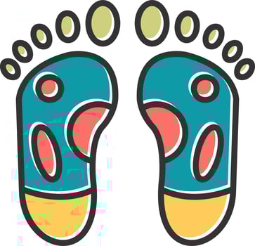 Reflexology Vector Icon