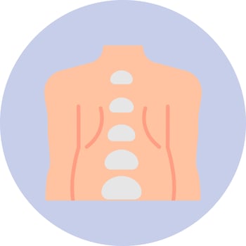 Lithotherapy Vector Icon